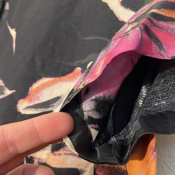 Banana Republic | Linen/Rayon blend Floral fitted sheath dress Women’s size 6 - Picture 8 of 11